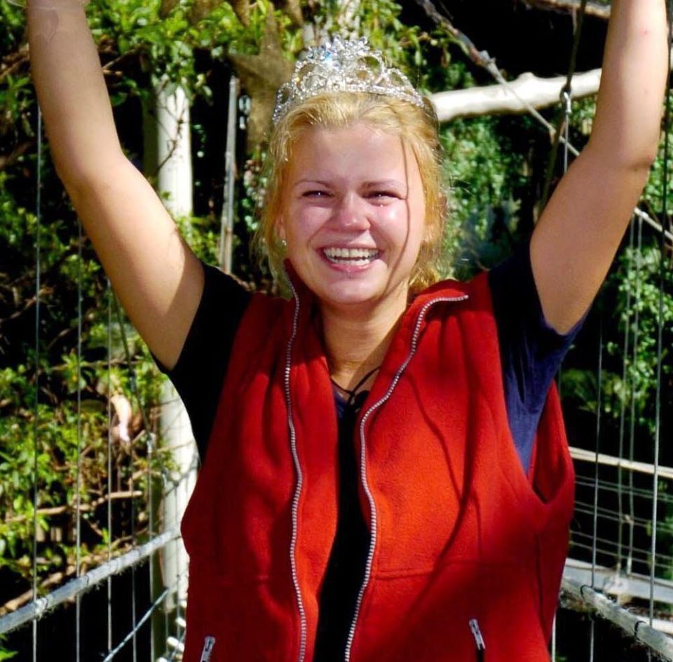  Kerry Katona became the first jungle Queen when she won I'm a Celebrity 2003