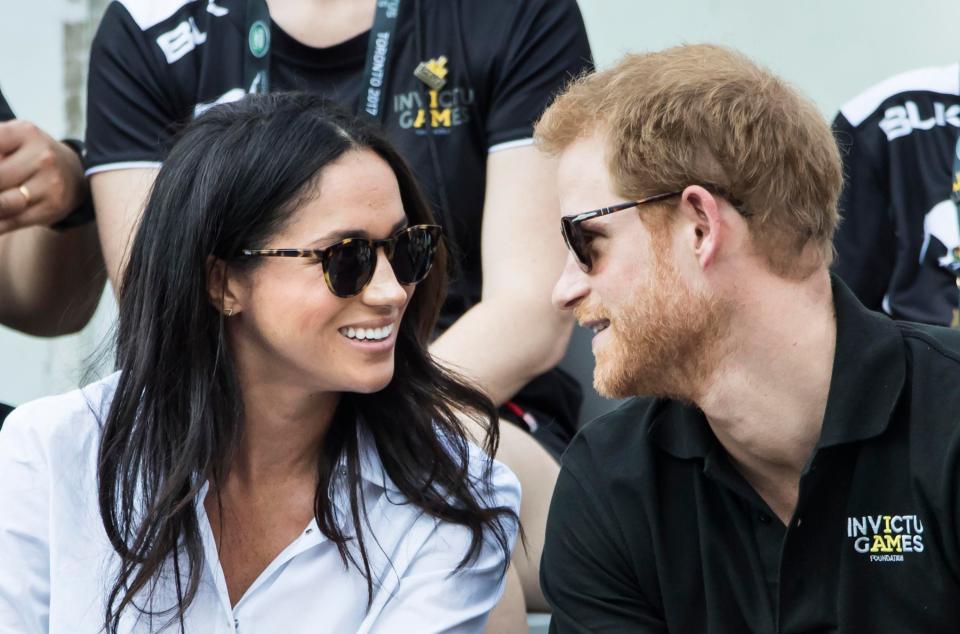  The pair made their first official appearance at the Invictus Games