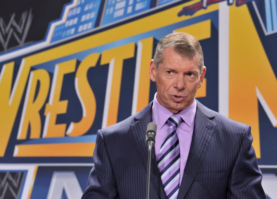  But WWE owner Vince McMahon will be boosted by his latest comments