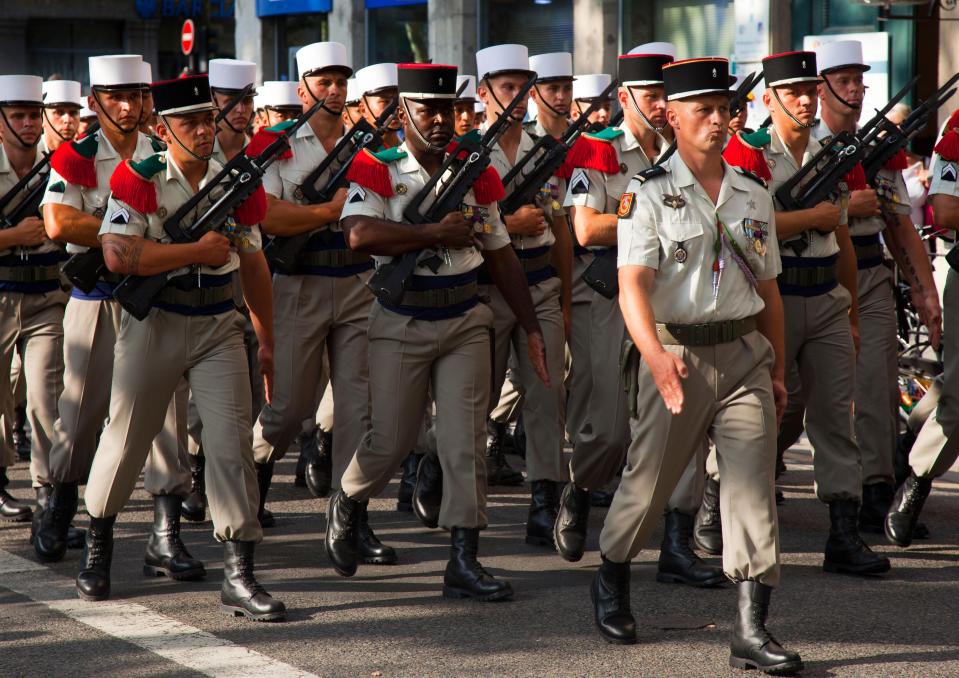  The French Foreign Legion accept soldiers from across the world