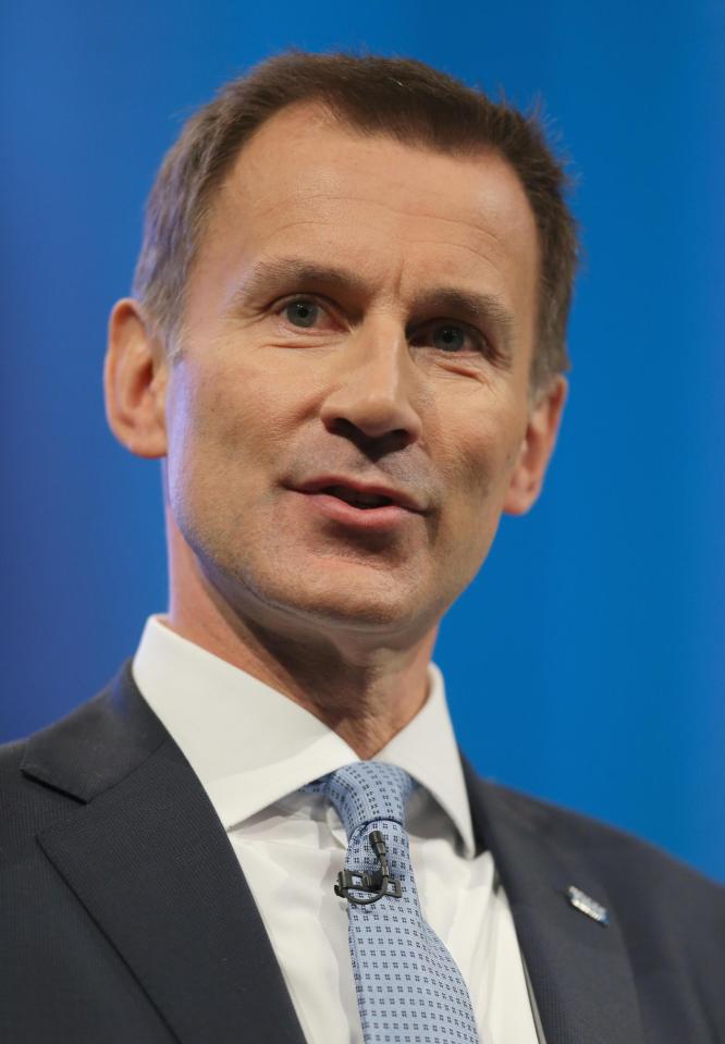  Jeremy Hunt has signalled a three per cent pay rise for all doctors and nurses