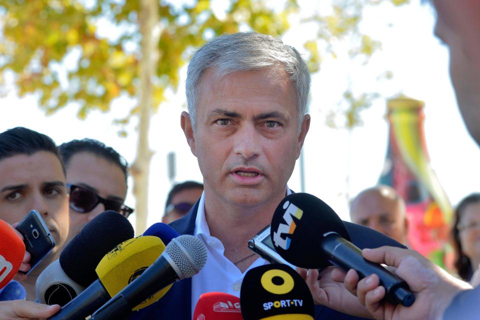 Jose Mourinho has been at home in Portugal where he has had a street named after him in his home town