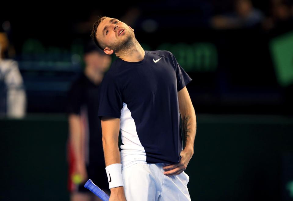  Dan Evans' suspension will end on 24 April next year