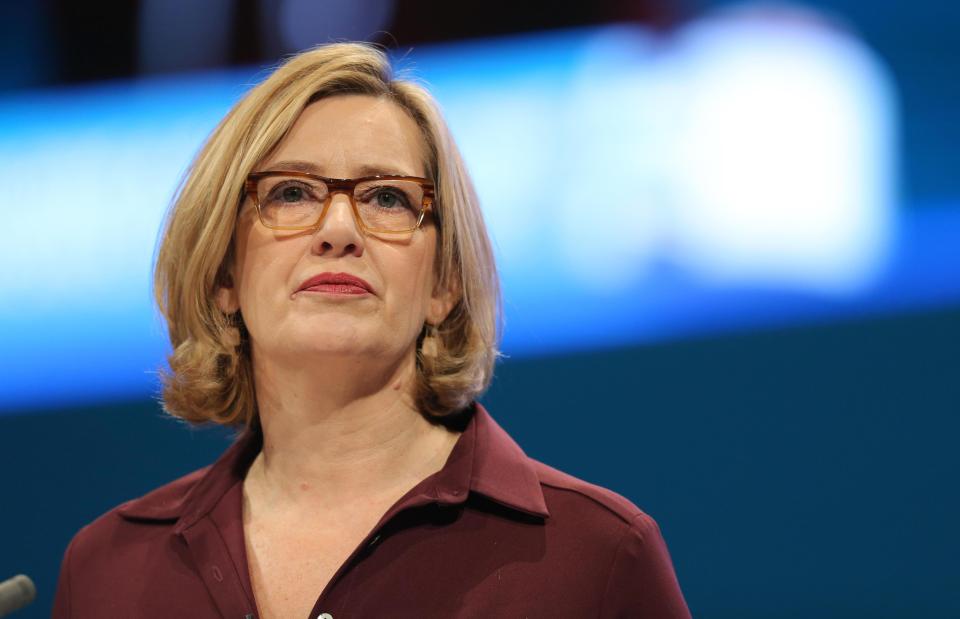  Amber Rudd has hinted that she is still worried about Brexit