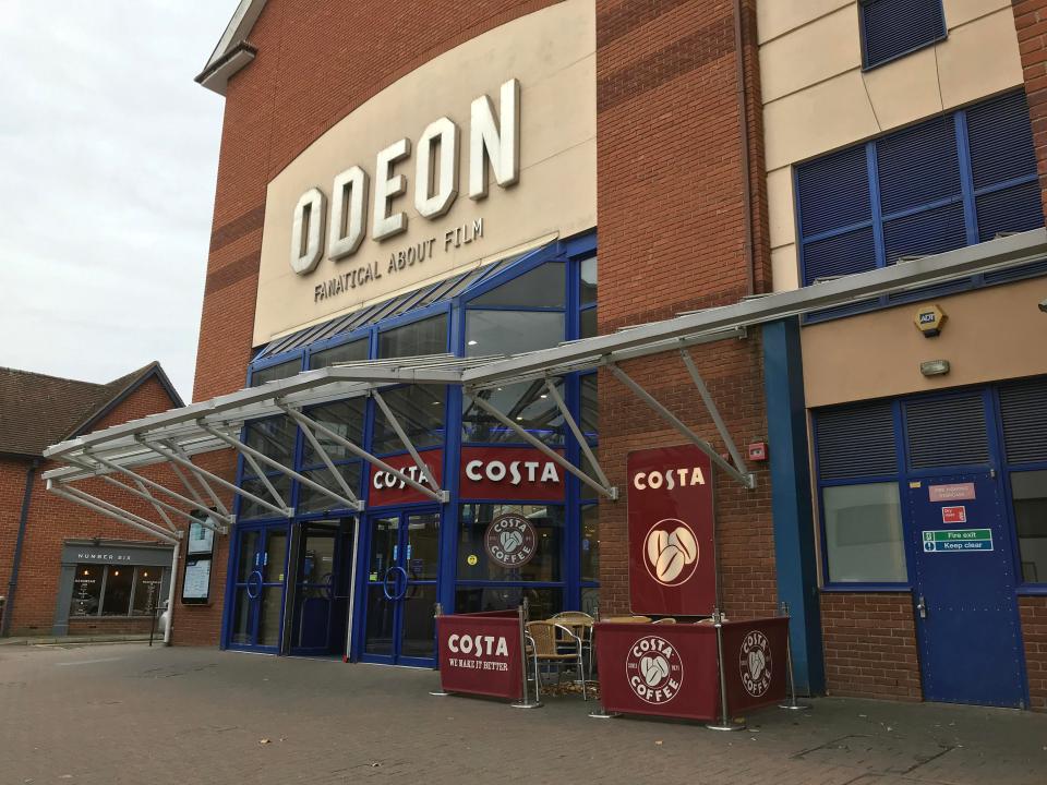  Another Costa at the Odeon cinema multiplex