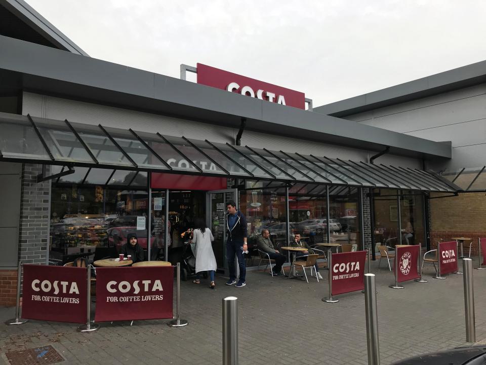  Residents say the city is becoming the Costa Capital of Britain