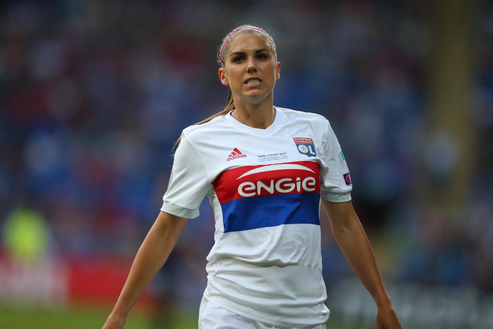  American star Alex Morgan is another to have committed one per cent of her wages to Common Goal