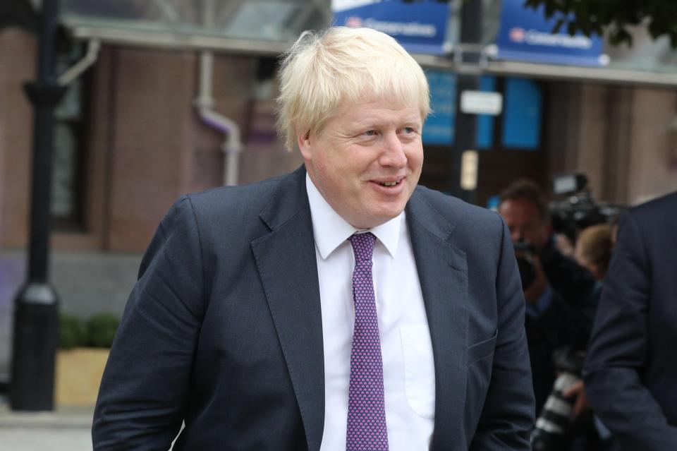  The conference has been overshadowed by a rift with Boris Johnson