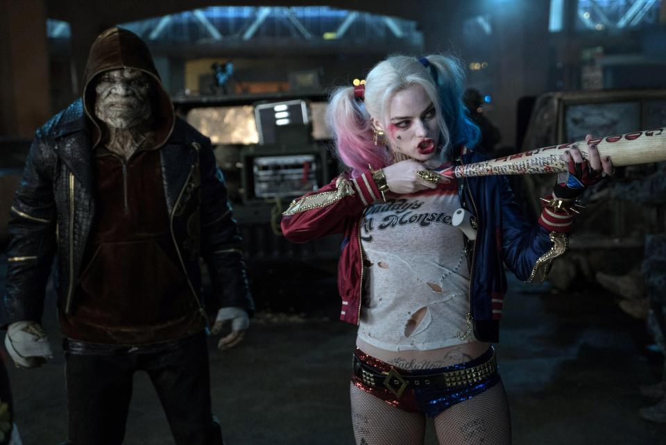 Sexy Harley Quinn - played by Margot Robbie - is the Halloween costume of choice for Brits