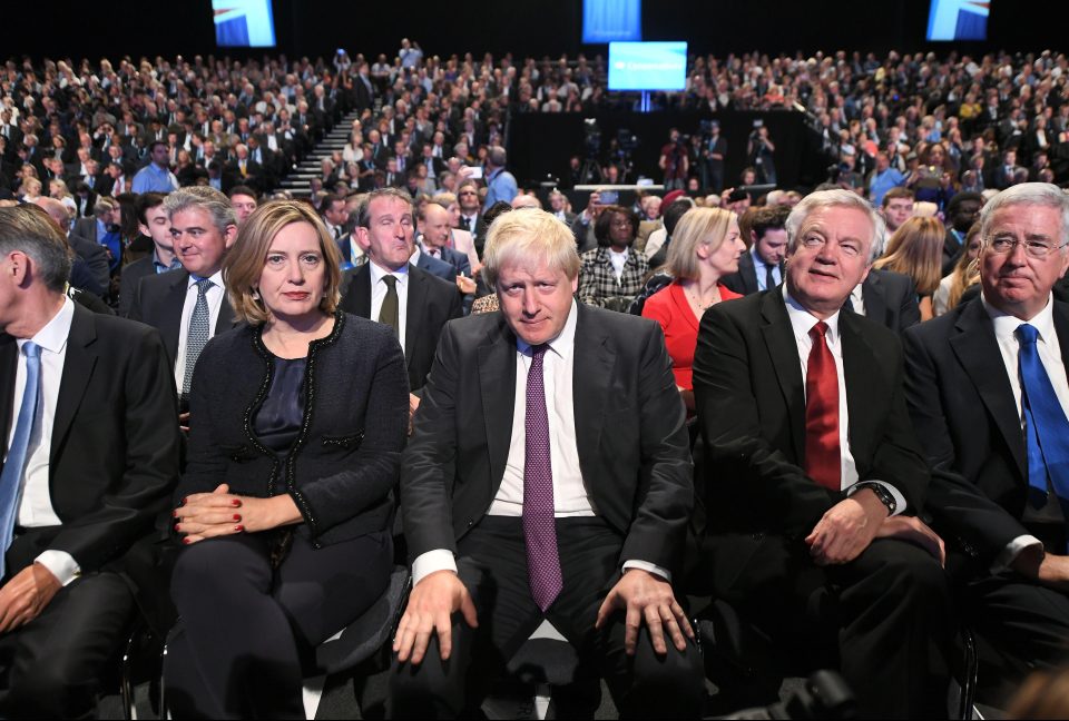  Amber Rudd had also admitted the Tory Party was shell-shocked at the start of the conference