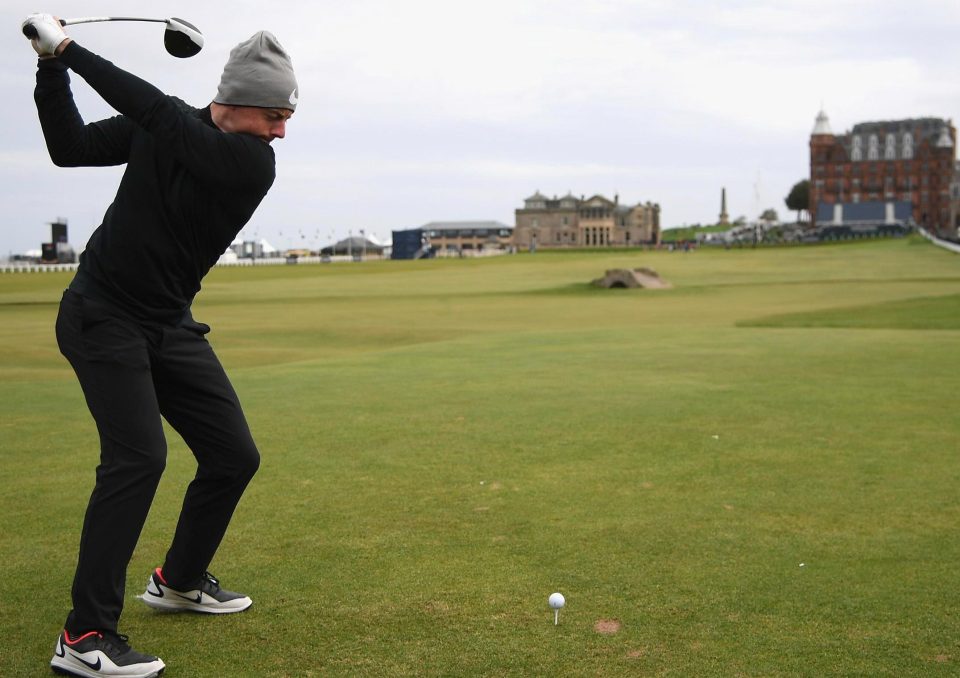 McIlroy is teeing it up at the Dunhill Links Championship this week