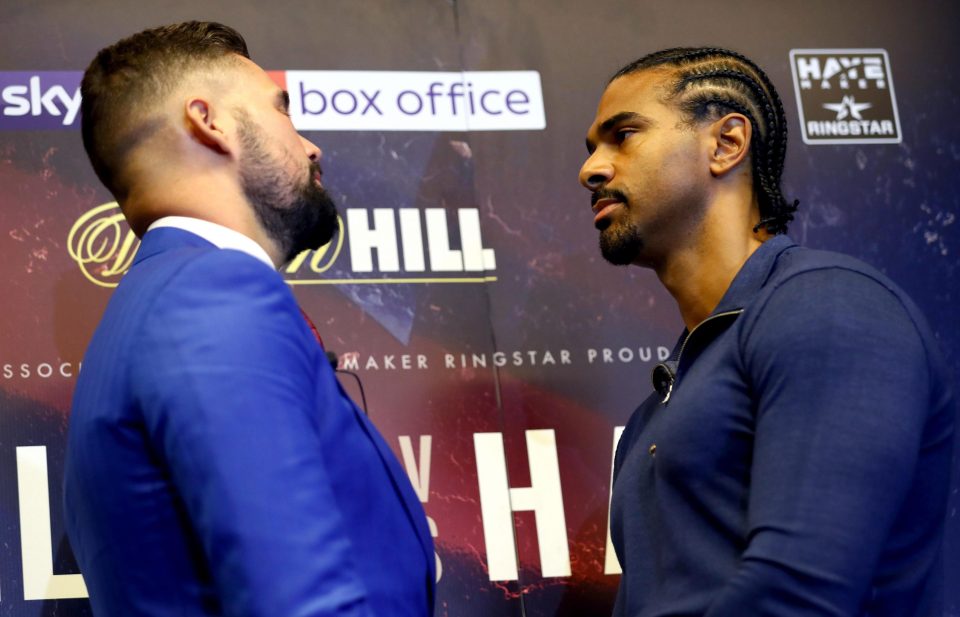  The bitter rivals will come face-to-face again at the O2 on December 17