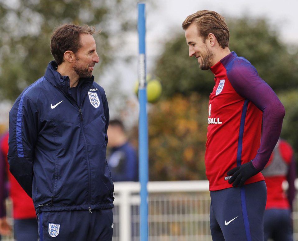  Gareth Southgate knows Kane will have to fire if England are to be a success at next year's World Cup