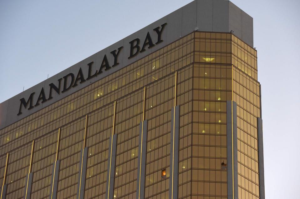 The Mandalay Bay hotel and casino