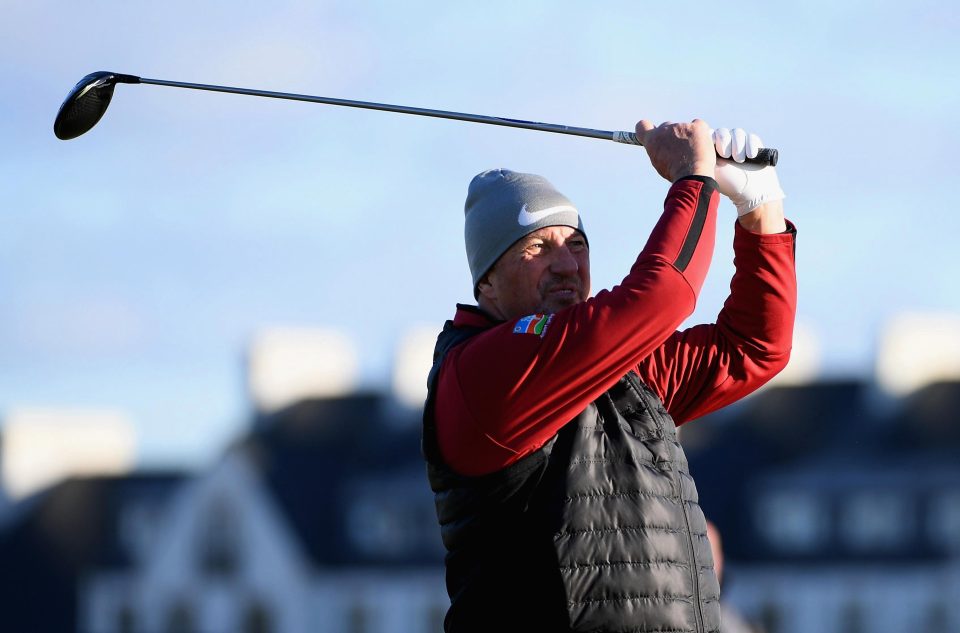  Sir Ian Botham has played in all 17 of the Alfred Dunhill Links Links Championships