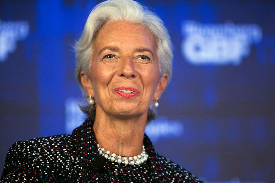 Head of the IMF Christine Lagarde