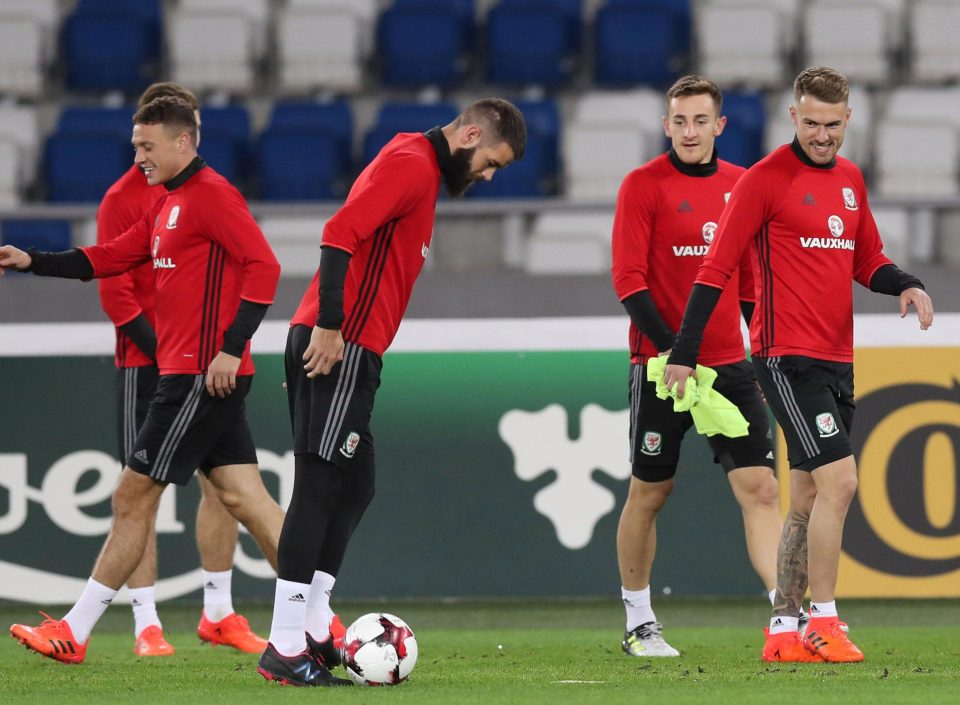  Aaron Ramsey and Co know they probably need to beat Georgia to keep their noses ahead of big rivals Republic of Ireland before the two nations meet on Monday