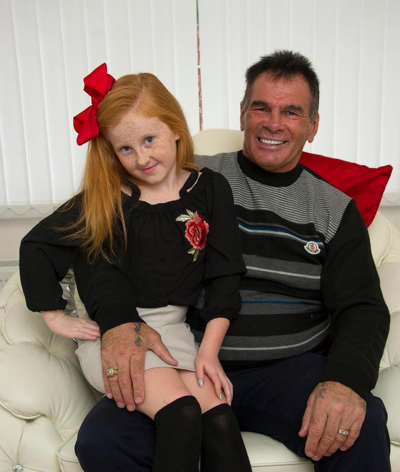  Paddy says his eight-year-old granddaughter Margaret is helping him to cope with the loss