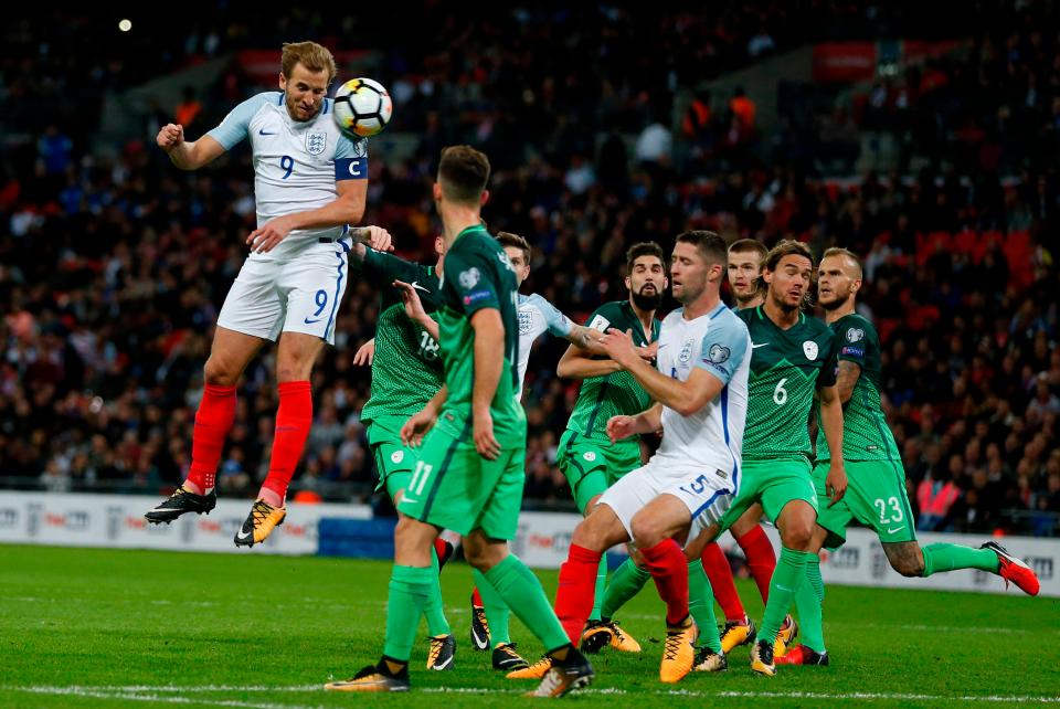  Kane netted a header but it was ruled out for a foul