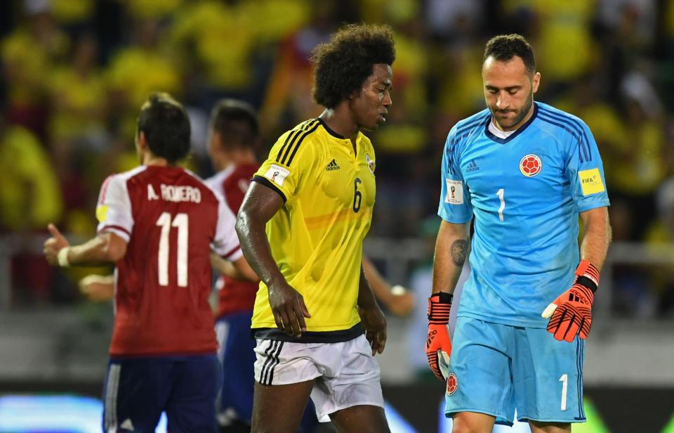  David Ospina's blunders turned what looked like a Colombian win into a defeat