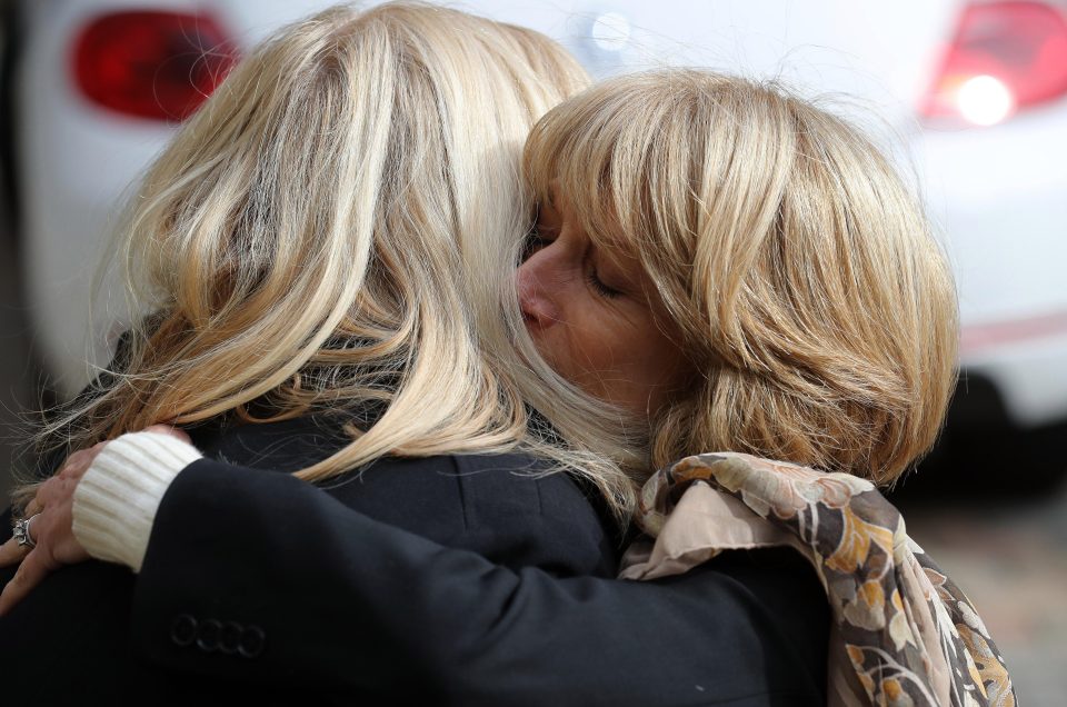  Helen Worth, who played Vera Duckworth's former warehouse co-worker Gail Rodwell, was among the early arrivals