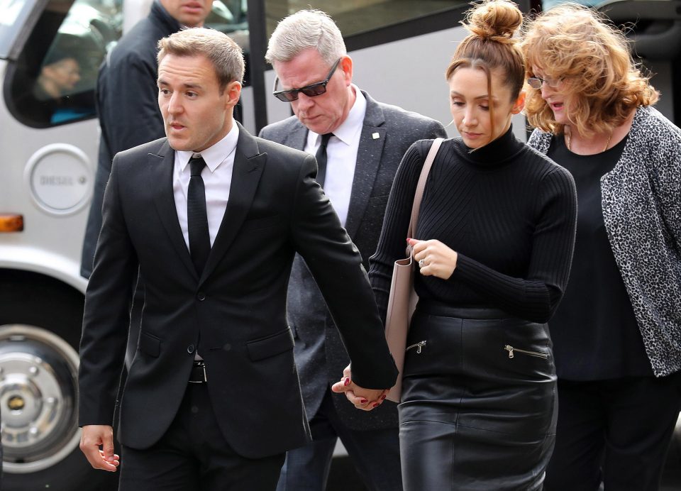  Alan Halsall, who played Vera Duckworth's son Tyrone, attended with his wife Lucy-Jo Hudson