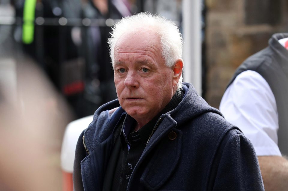  Bruce Jones, who spent years playing Les Battersby, could not hide his sadness