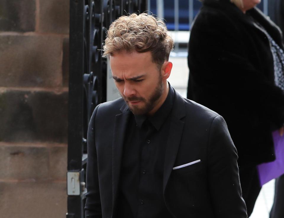  Jack kept his head down as he walked into the historic building