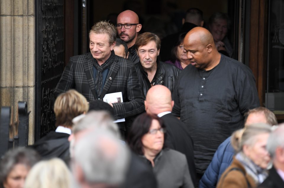  Actor Sean Wilson, who plays Martin Platt, was seen walking down the steps