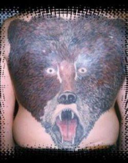  That is one scary bear, that's for sure