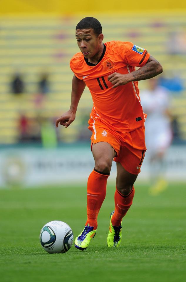 Another star at the 2011 tournament was Holland's Memphis Depay