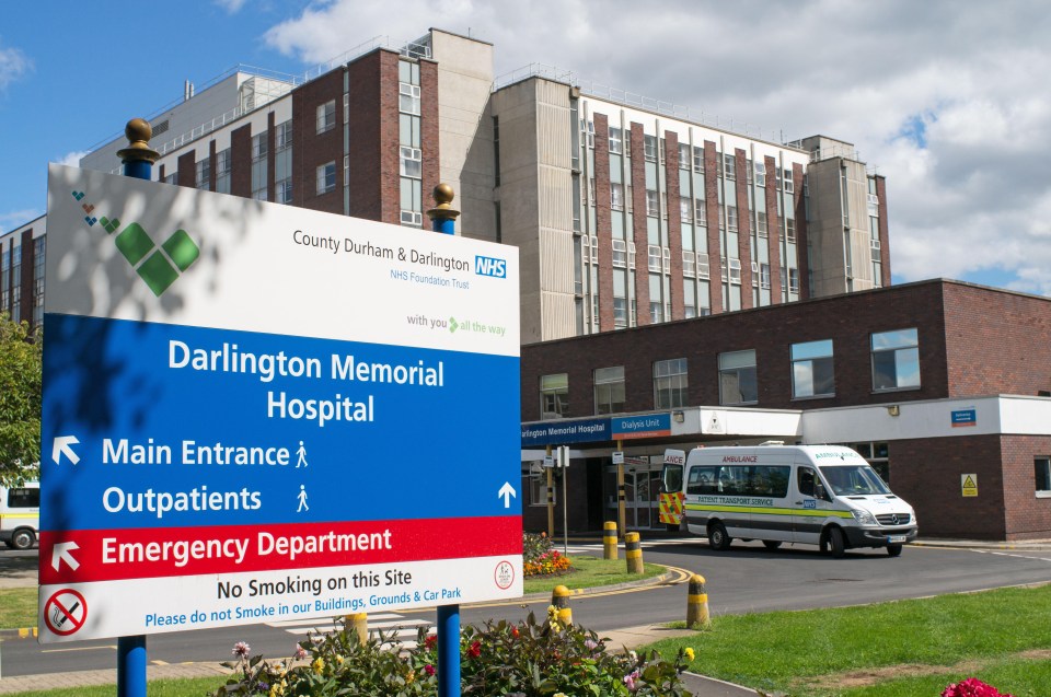 The mother remains in hospital in Darlington Memorial Hospital, County Durham