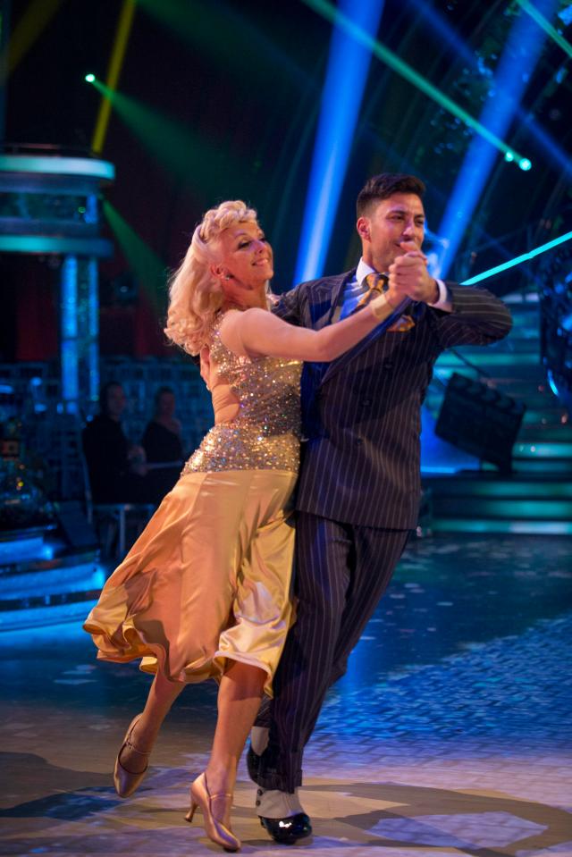  Debbie wowed fans with her quickstep