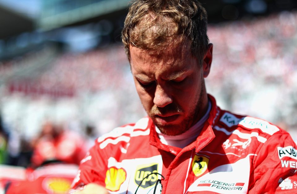 Sebastian Vettel vowed to keep pushing but faces a huge ask