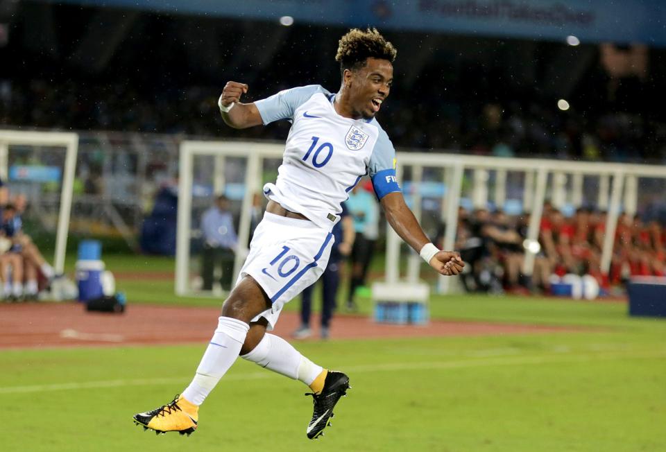 Angel Gomes is seen as one of Manchester United's top youth prospects and has made his Premier League debut