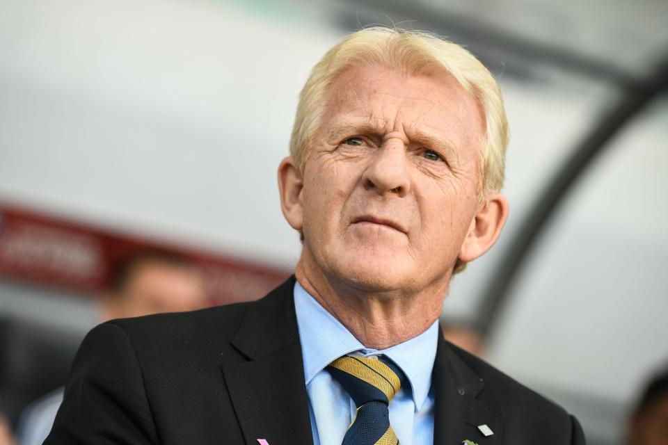  Gordon Strachan has been axed as Scotland manager