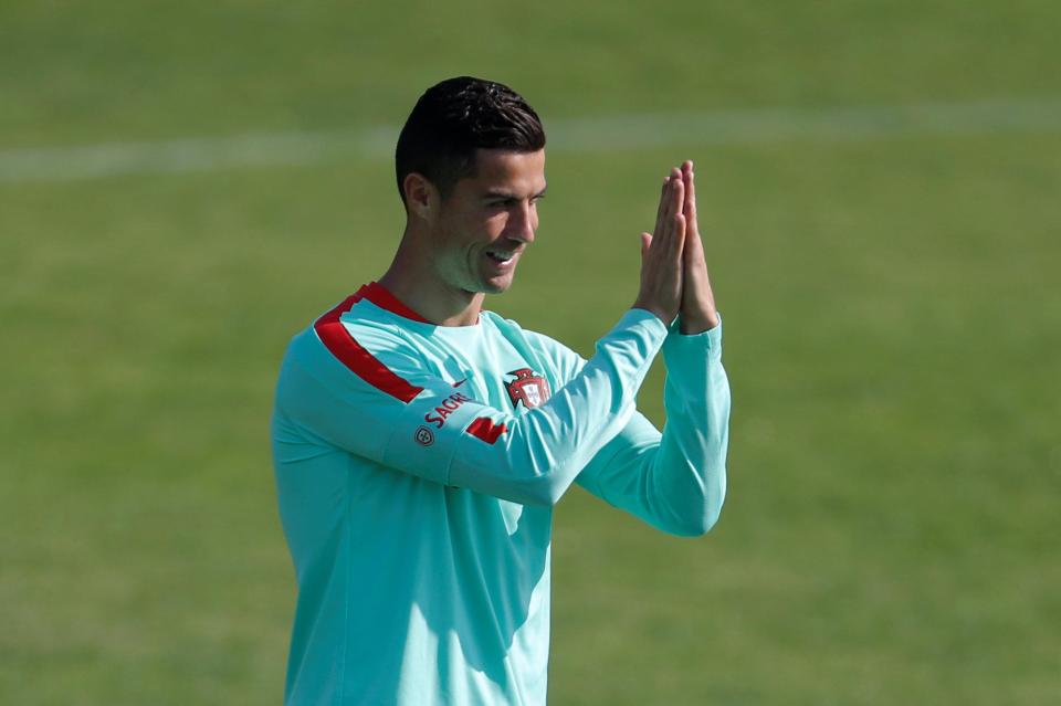  Cristiano Ronaldo will hope Portugal won't be relying on prayers alone