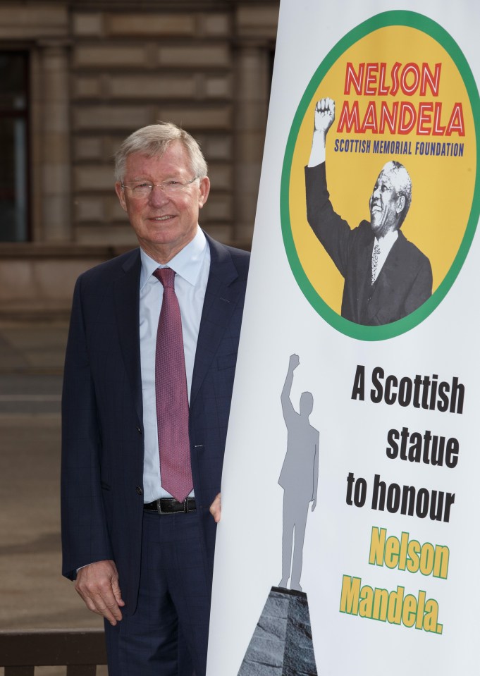 Sir Alex Ferguson has fond memories of meeting Nelson Mandela