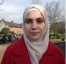  Bayan Shurbaji fled Syria after her two brothers were detained by the Assad regime in 2011