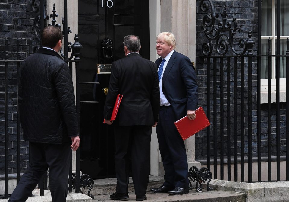  The hilarious moment could be seen as a metaphor for his thwarted ambition to get into Downing Street