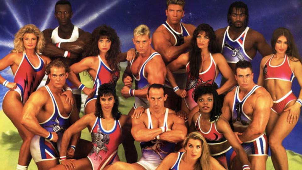  Gladiators was a popular Saturday night TV show in the 90s