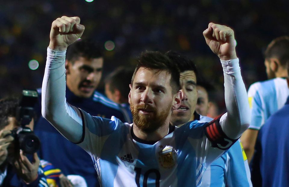  Lionel Messi was the hero for Argentina in their 3-1 win over Ecuador