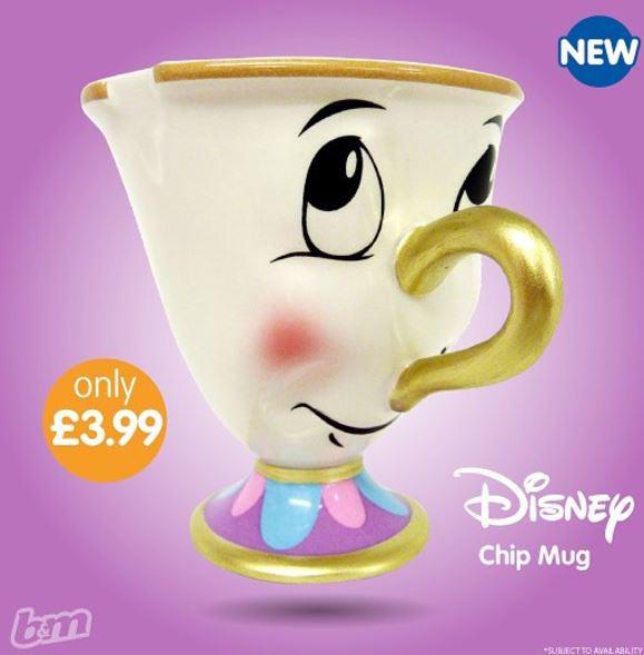  The new Chip mug is now in B&M stores at £3.99