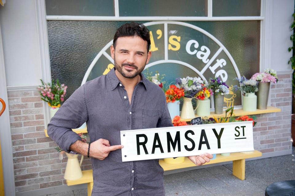  The actor has moved Down Under to star in Neighbours