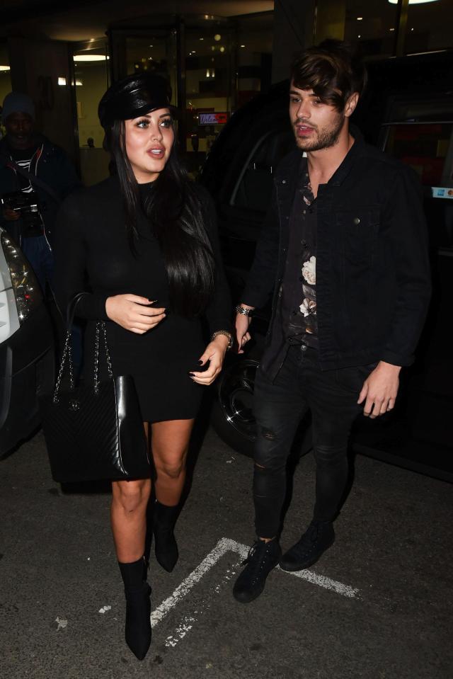  Marnie Simpson made an appearance with new man Casey