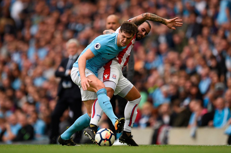 John Stones is known for his composure on the ball