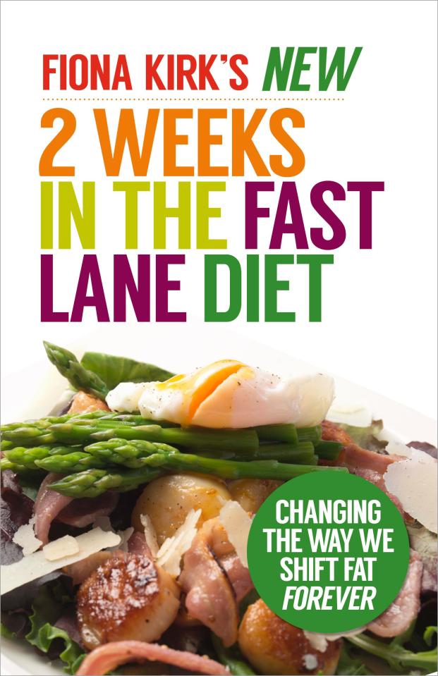  Fiona Kirk's New 2 Weeks In The Fast Lane Diet is available now