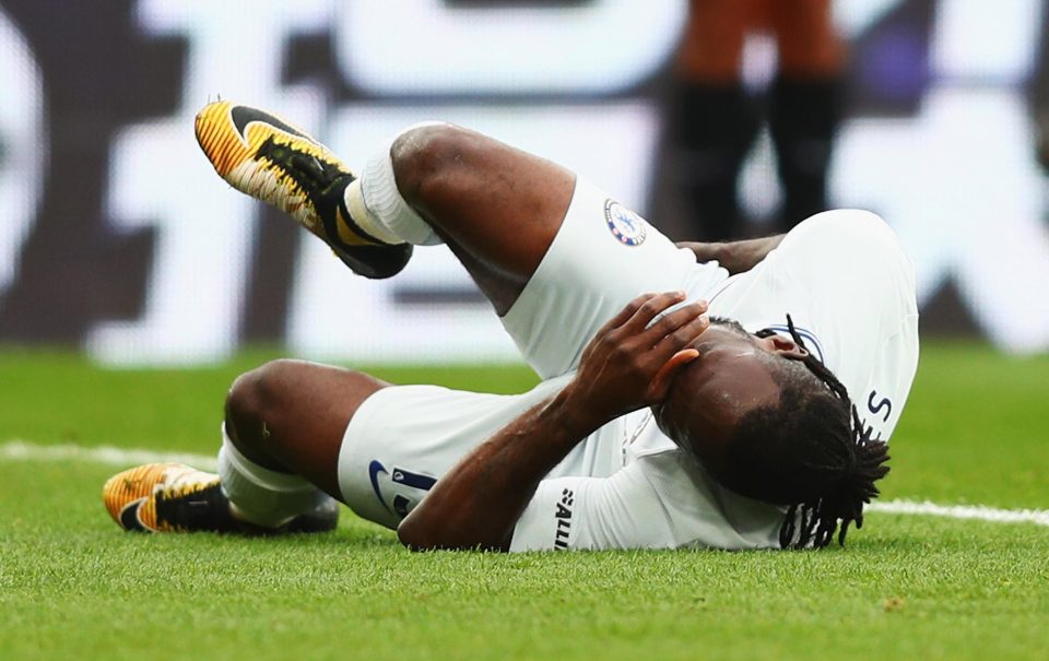 Chelsea ace Victor Moses is facing at least a month on the sidelines