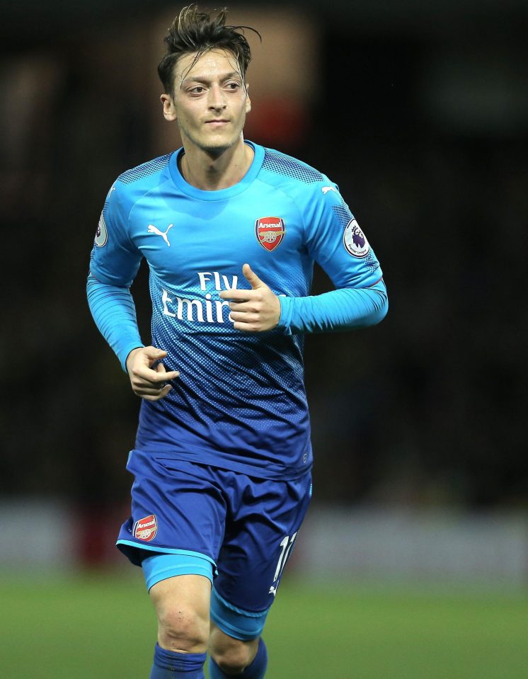  Former Real Madrid star Mesut Ozil has often been criticised for failing to help the team defensively