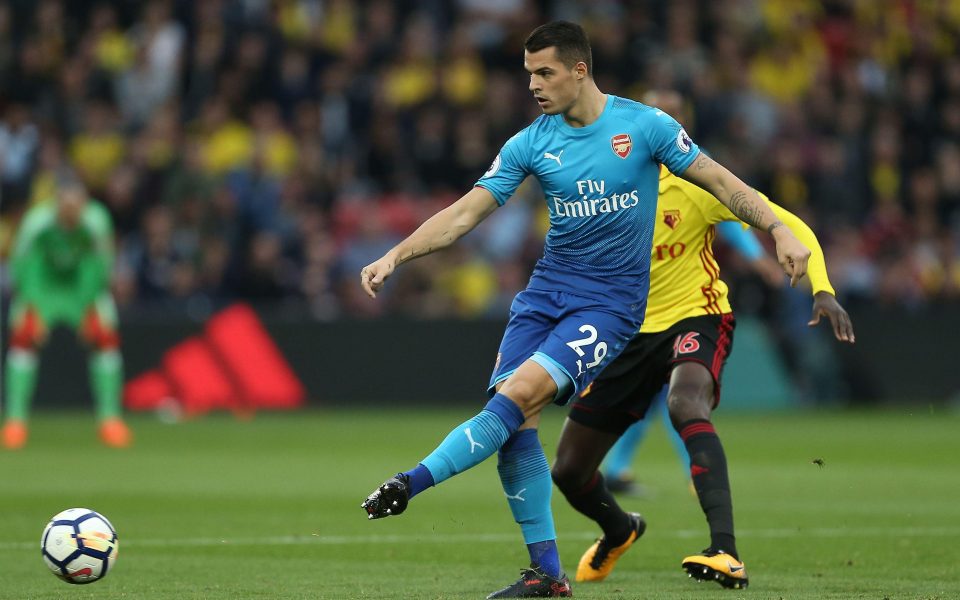  Swiss midfielder Granit Xhaka has come under fans and pundits for allowing Tom Cleverley to score the winner for Watford against Arsenal last week